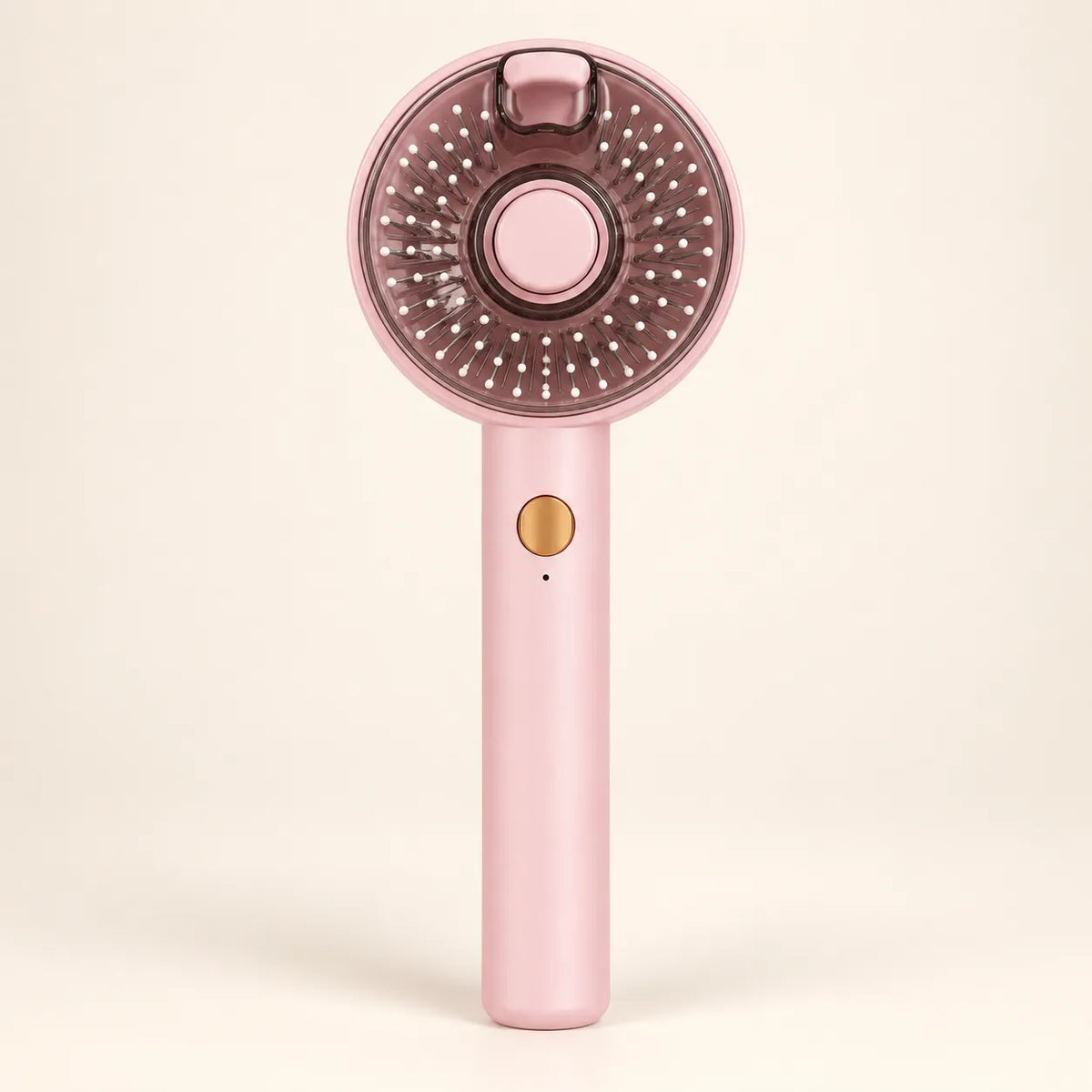 Pink Mist Grooming Brush seen from the front