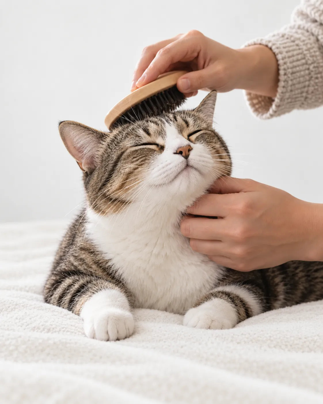 A calm grooming moment